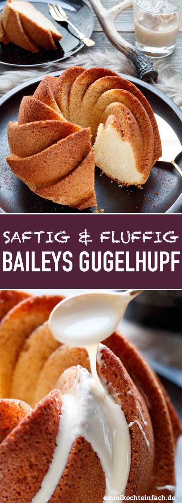 Saftiger Baileys Gugelhupf Emmikochteinfach