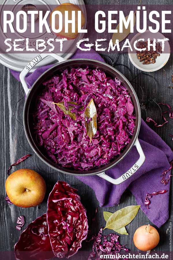 Klassischer Rotkohl Ganz Einfach Emmikochteinfach