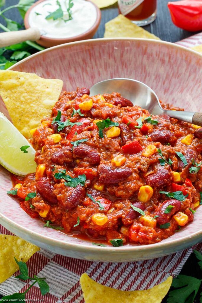 Chili Con Carne Rezept Schnell Und Einfach Emmikochteinfach