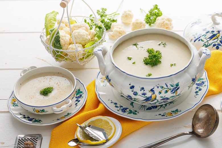 Blumenkohlsuppe Einfach Schnell Emmikochteinfach