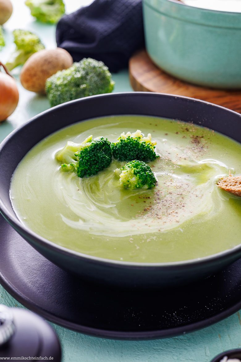 Brokkoli Suppe Einfach Schnell Emmikochteinfach