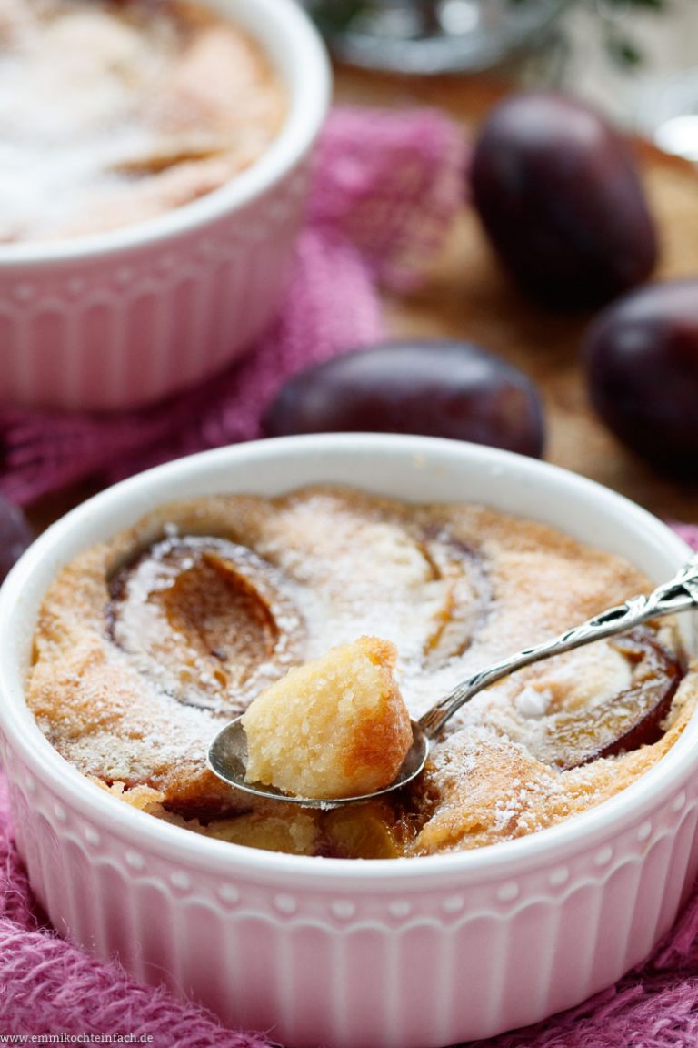 Zwetschgen Clafoutis - Ein französisches Dessert-Küchlein ...