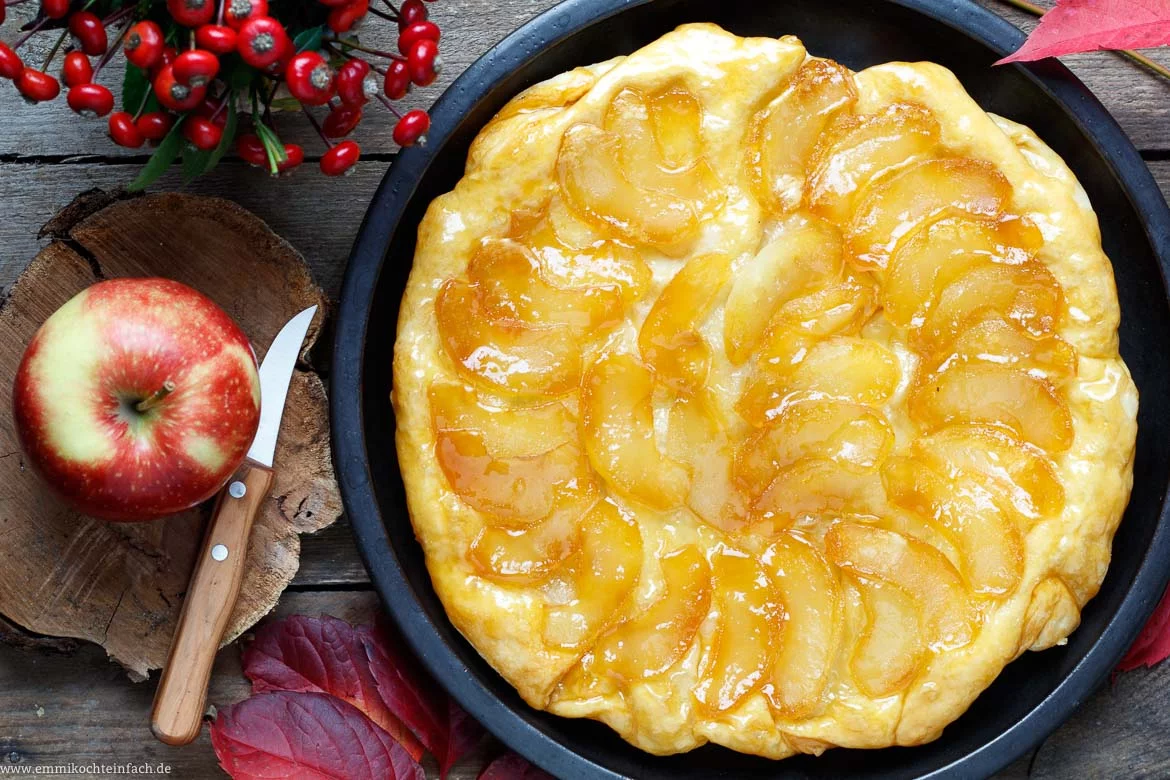 Eine schnelle Alternative zum Apfelkuchen - www.emmikochteinfach.de