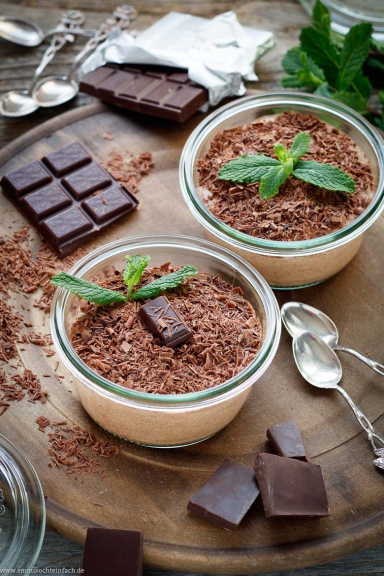 Mousse au Chocolat ganz einfach gemacht - emmikochteinfach