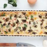 Quiche mit Schinken und Champignons Rezept