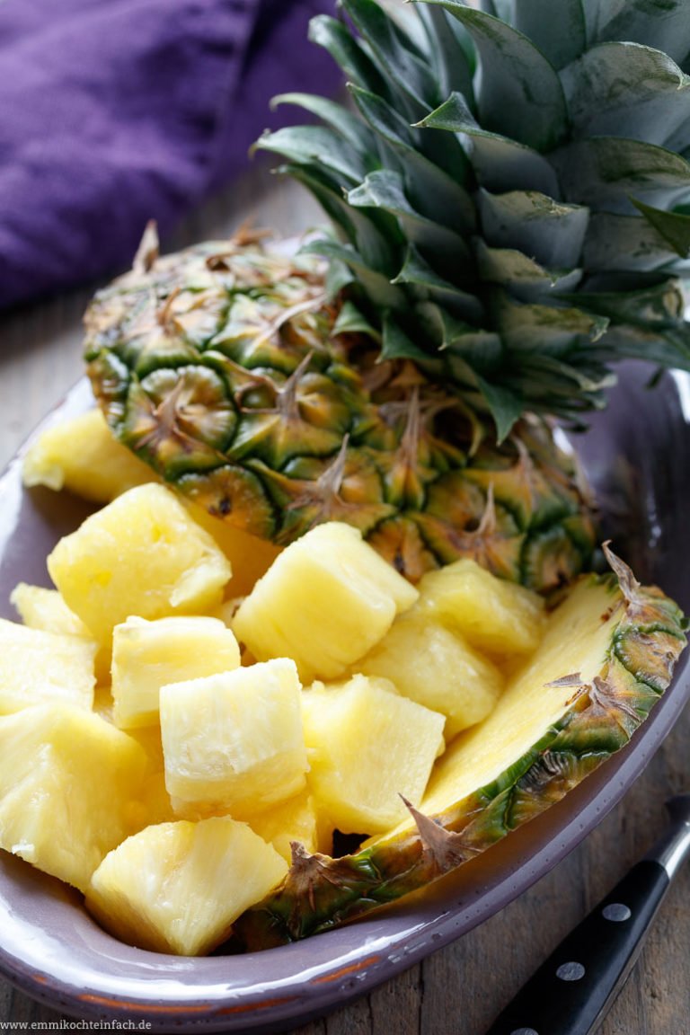 Schnelles Putengeschnetzeltes mit Ananas - emmikochteinfach
