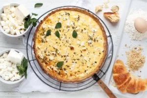 Ein leckeres Ofengericht mit Schafkäse und Hirtenkäse - www.emmikochteinfach.de