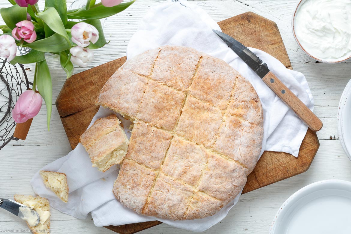 Schnelle Und Einfache Quarkbrotchen Emmikochteinfach