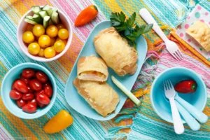 Gefüllte Käse-Schinken Taschen - www.emmikochteinfach.de
