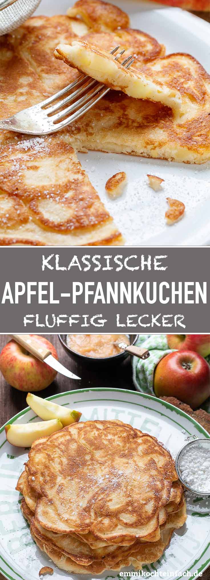 Apfelpfannkuchen Klassisch Und Fluffig Emmikochteinfach