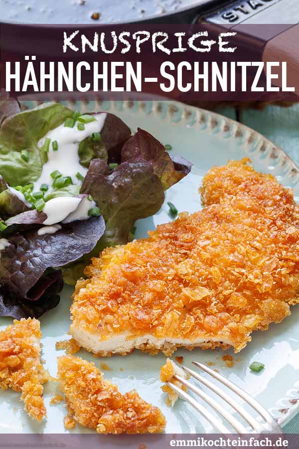 Knusprige Hahnchenschnitzel Ganz Einfach Gemacht Emmikochteinfach