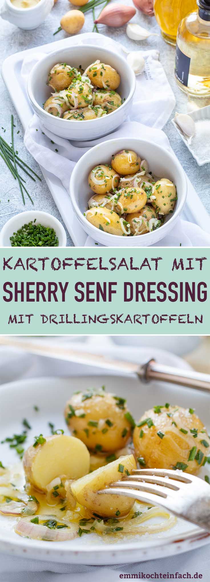 Kartoffelsalat Mit Sherry Senf Dressing Emmikochteinfach