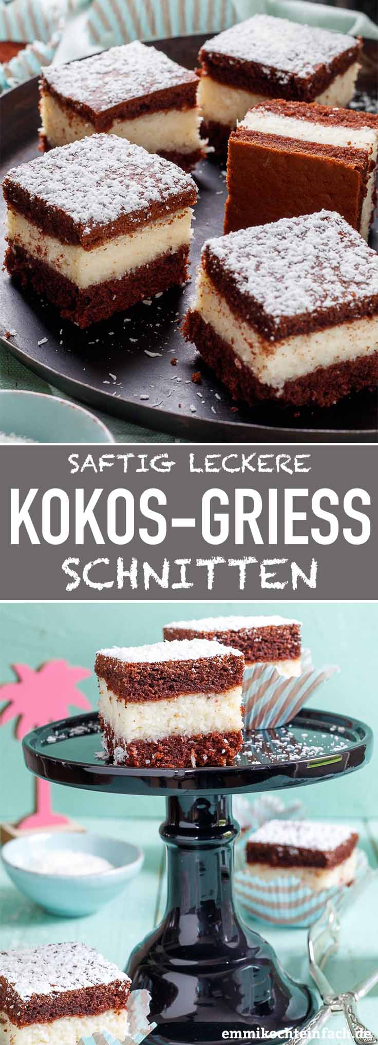 Kokos Grieß Schnitten - Rezepte Suchen