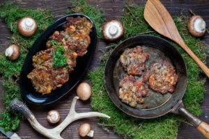 Vegetarische Pilzfrikadellen - www.emmikochteinfach.de
