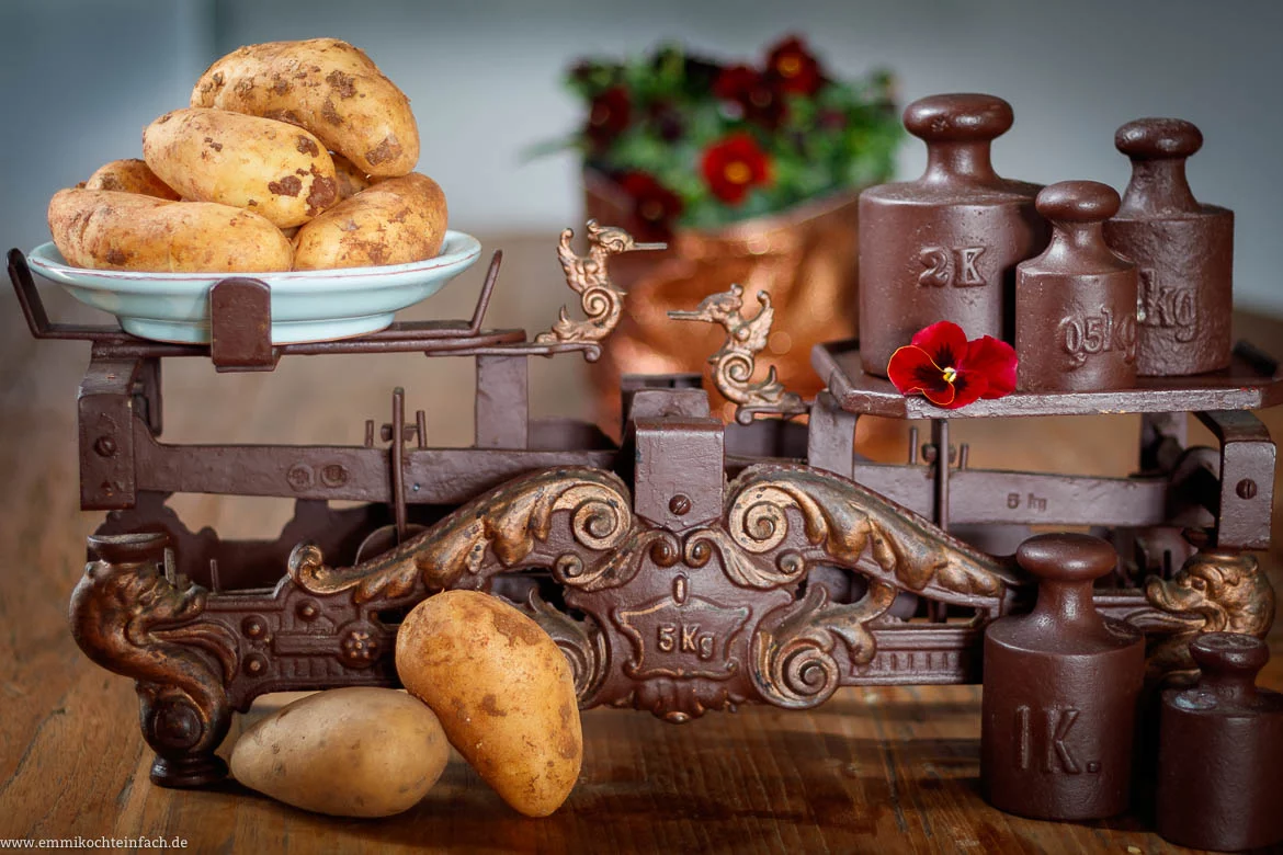 Portionsgrößen für Kartoffeln - www.emmikochteinfach.de