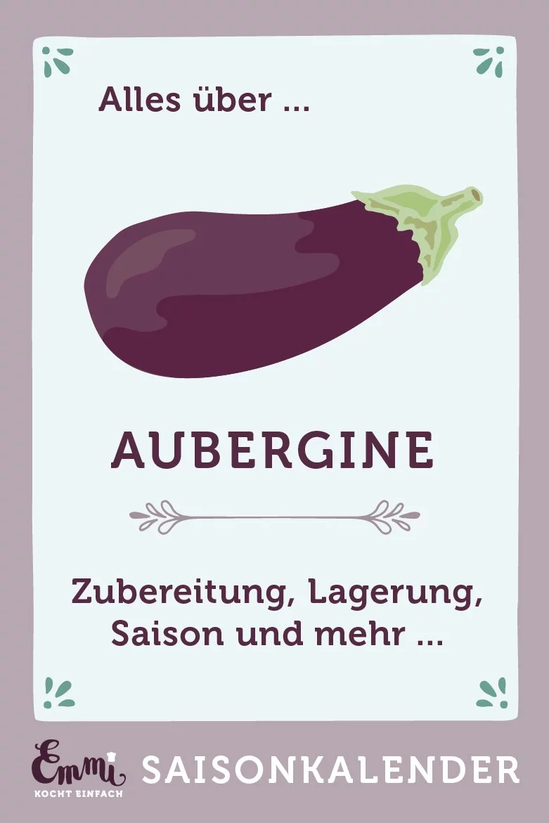 Alles über Auberginen - www.emmikochteinfach.de