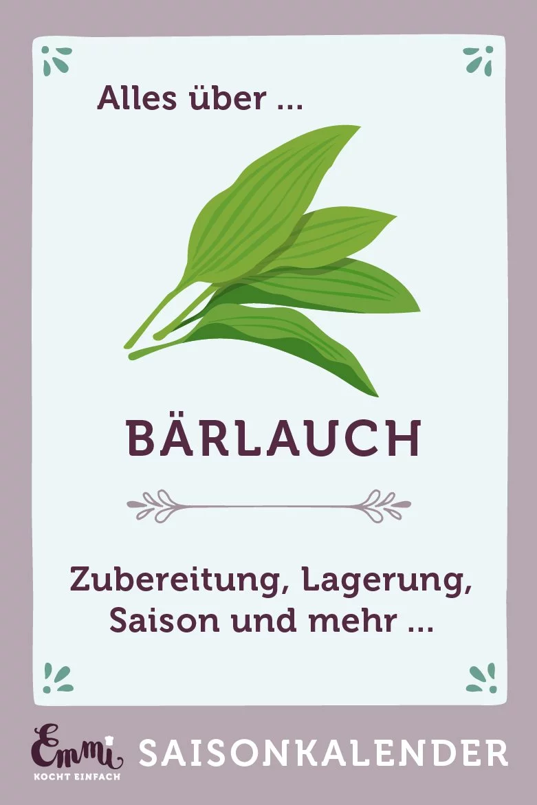 Alles über Bärlauch - www.emmikochteinfach.de