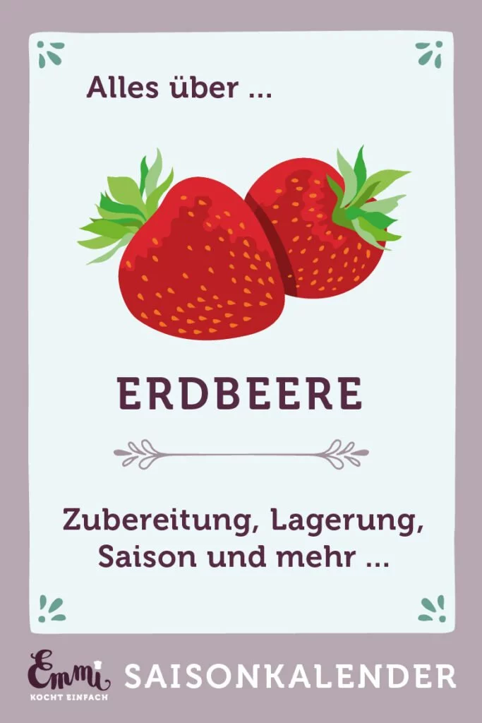 Alles über Erdbeeren - www.emmikochteinfach.de