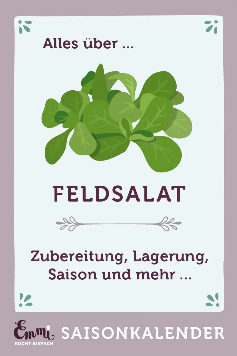 Alles über Feldsalat - www.emmikochteinfach.de
