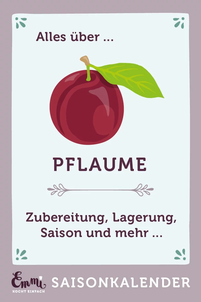 Alles über Pflaumen - www.emmikochteinfach.de
