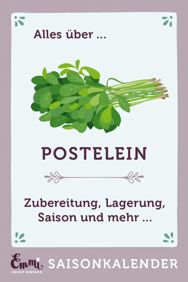 Alles über Postelein - www.emmikochteinfach.de