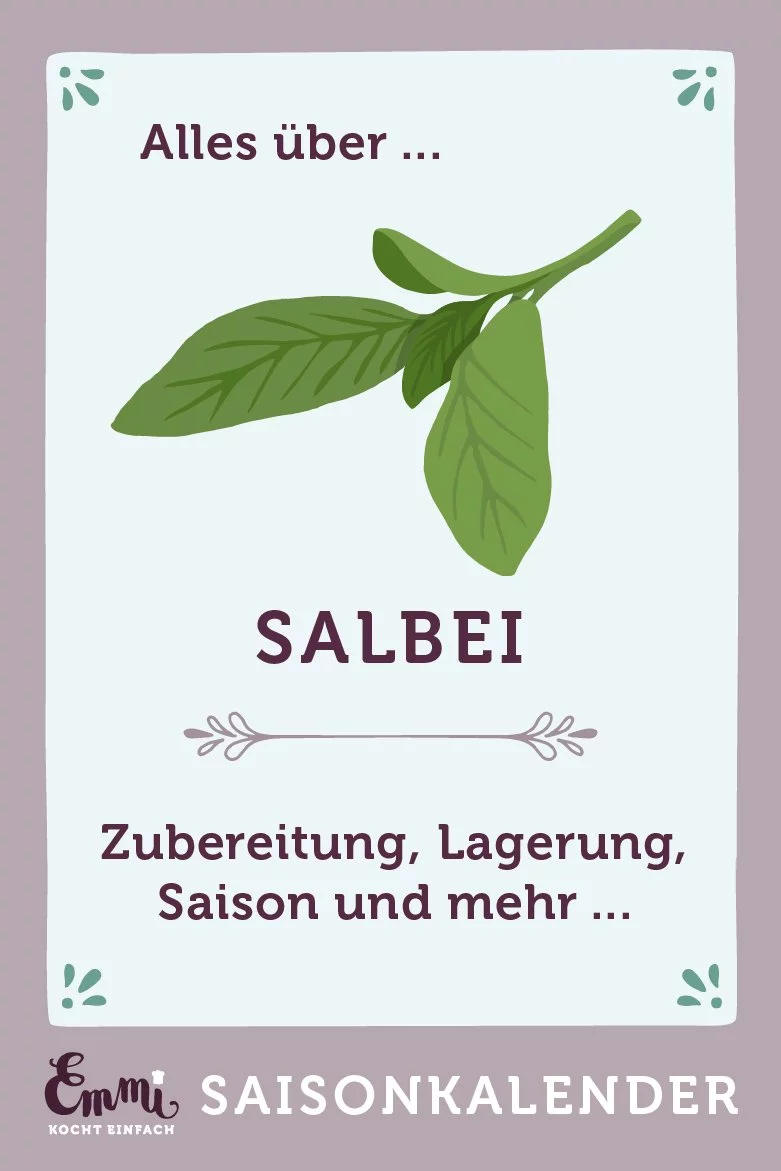 Alles über Salbei - www.emmikochteinfach.de