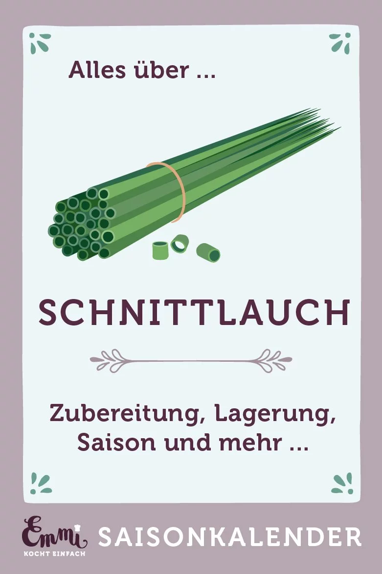 Alles über Schnittlauch - www.emmikochteinfach.de