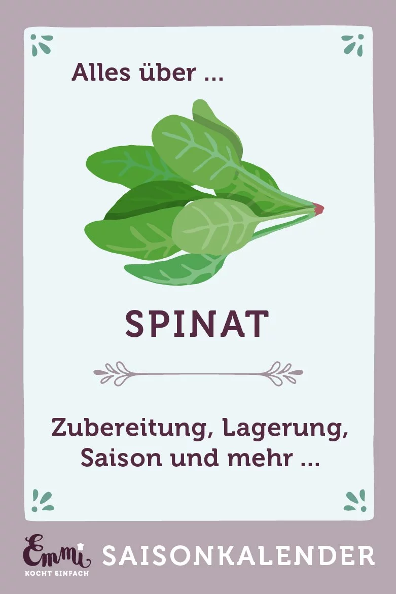 Alles über Spinat - www.emmikochteinfach.de
