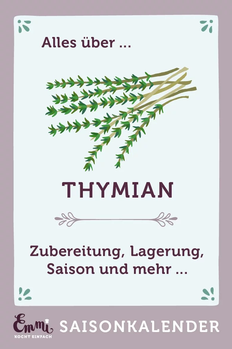 Alles über Thymian - www.emmikochteinfach.de