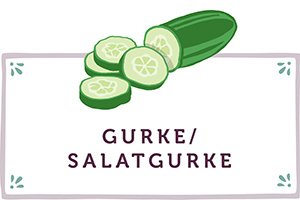 Gurken und Salatgurken Kachel - www.emmikochteinfach.de