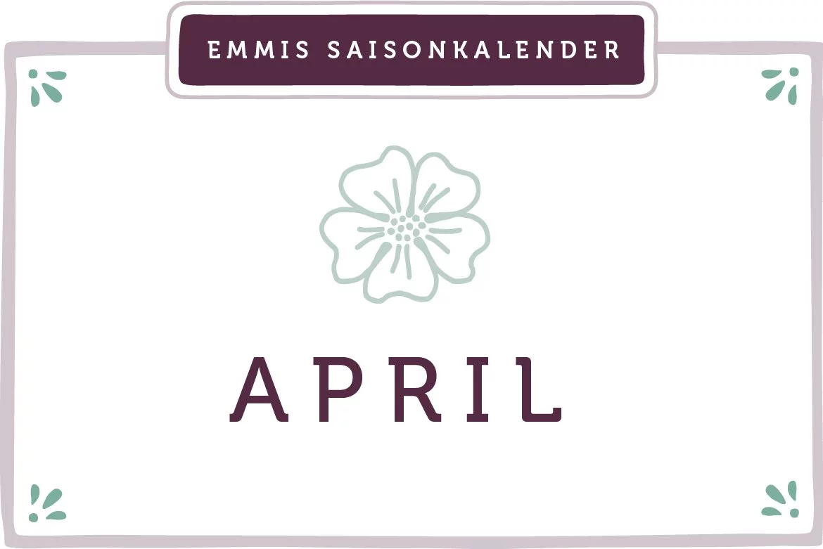 Saisonkalender April - www.emmikochteinfach.de