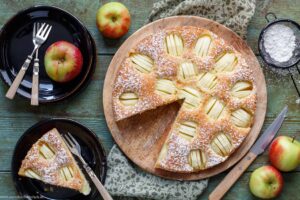Versunkener Apfelkuchen Rezept von Oma