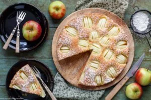 Versunkener Apfelkuchen Rezept von Oma