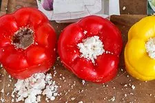Gefüllte Paprika mit Hackfleisch - www.emmikochteinfach.de