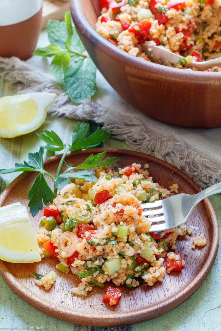 Couscous Salat Rezept – schnell und einfach