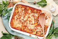 Spinatlasagne Rezept