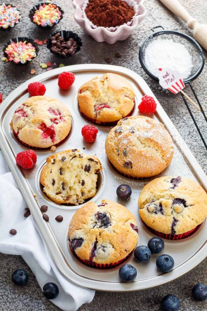 Muffins Rezept einfaches Grundrezept