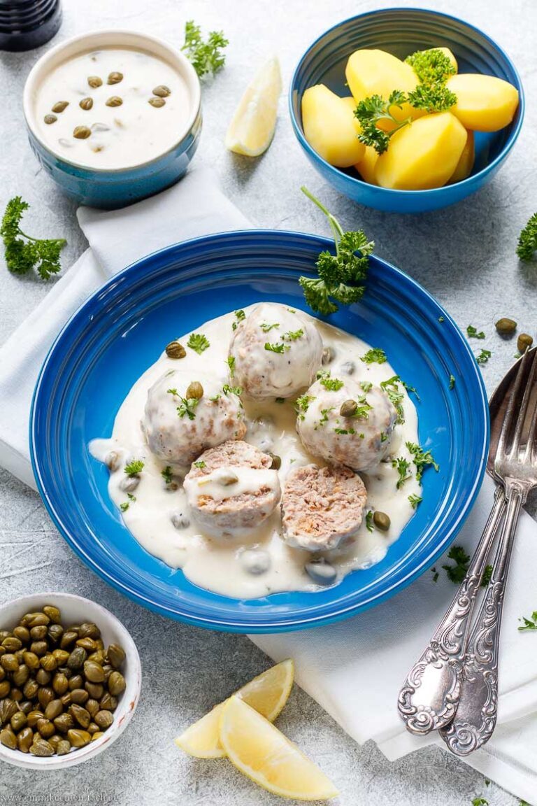 Königsberger Klopse – der einfache Klassiker - emmikochteinfach Königsberger Klopse – der einfache Klassiker - emmikochteinfach