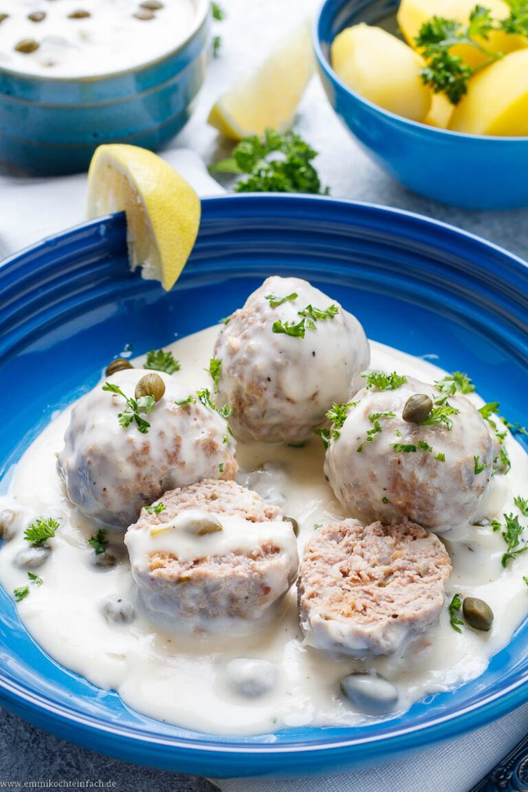 Königsberger Klopse – der einfache Klassiker - emmikochteinfach Königsberger Klopse – der einfache Klassiker - emmikochteinfach