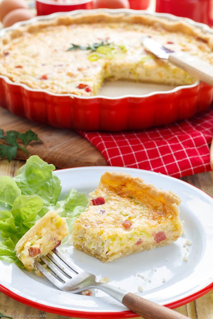 Quiche Lorraine – das klassische Rezept - emmikochteinfach