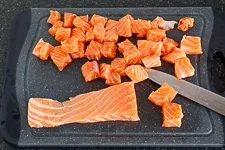 Nudeln mit Lachs Sahne Soße - www.emmikochteinfach.de