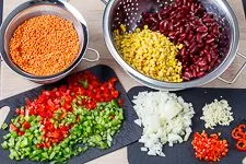Chili sin Carne - schnell und einfach - www.emmikochteinfach.de