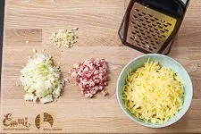 Jednoduchý bramborový kastrol s mletým masem - www.emmikochtfach.de