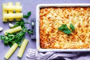 Nudelauflauf mit Spinatfüllung - www.emmikochteinfach.de