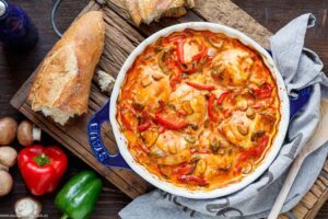 Herzhaftes Hähnchen mit Soße - www.emmikochteinfach.de