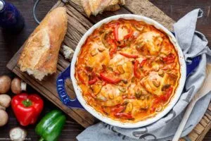 Herzhaftes Hähnchen mit Soße - www.emmikochteinfach.de