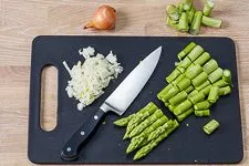Spargelrisotto mit grünem Spargel - www.emmikochteinfach.de