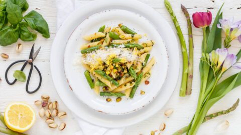 Pasta mit grünem Spargel - www.emmikochteinfach.de