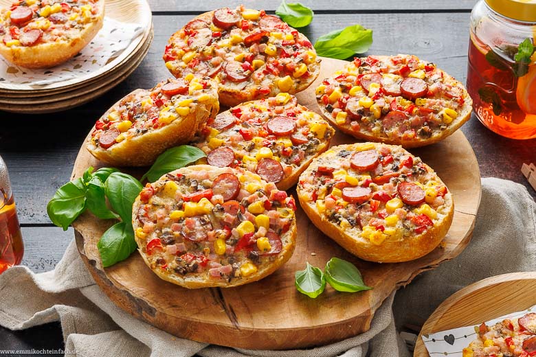 Pizzabrötchen - www.emmikochteinfach.de