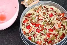 Erdbeer Rhabarber Kuchen - www.emmikochteinfach.de